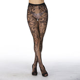 Sexy Charming Floral Pattern Pantyhose Tight Stocking Sai Feel